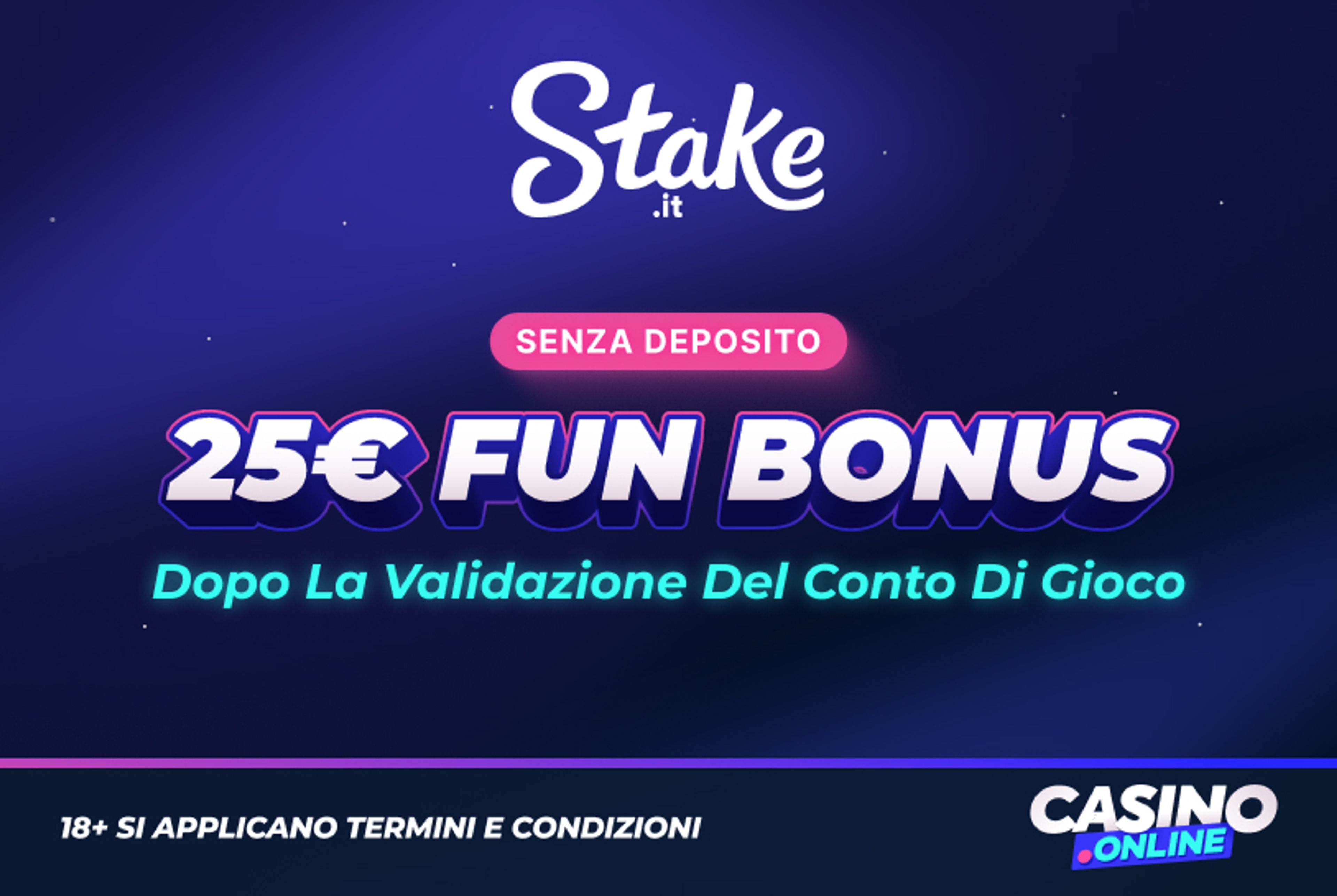 Stake.it Casino Bonus Senza Deposito